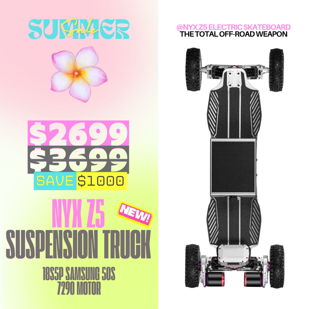 Acedeck® Nyx Z5 Off-road Electric Skateboard-THE TOTAL OFF-ROAD WEAPON