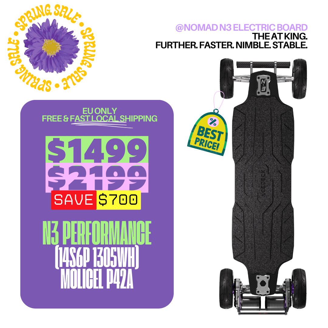 Acedeck® Nomad N3 Electric Skateboard