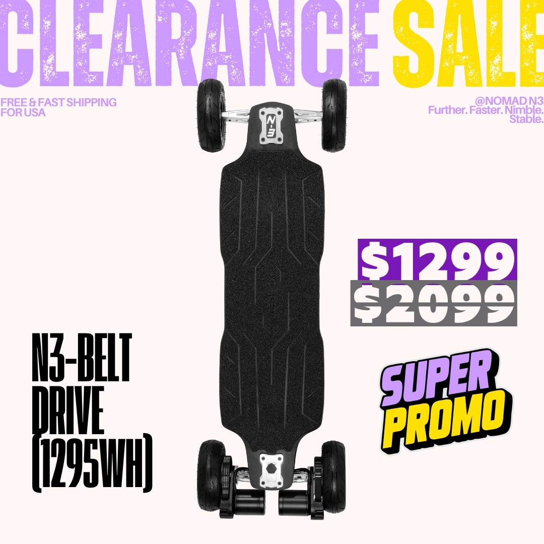 Acedeck® Nomad N3 Electric Skateboard【Clearance Sale】