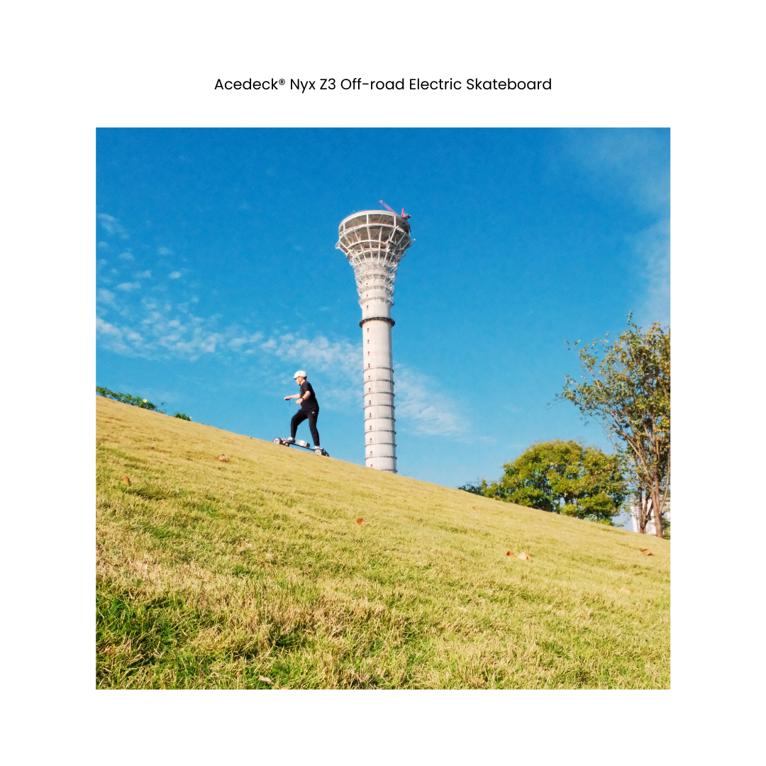 Acedeck® Nyx Z3 Off-road Electric Skateboard-Best for off-roading