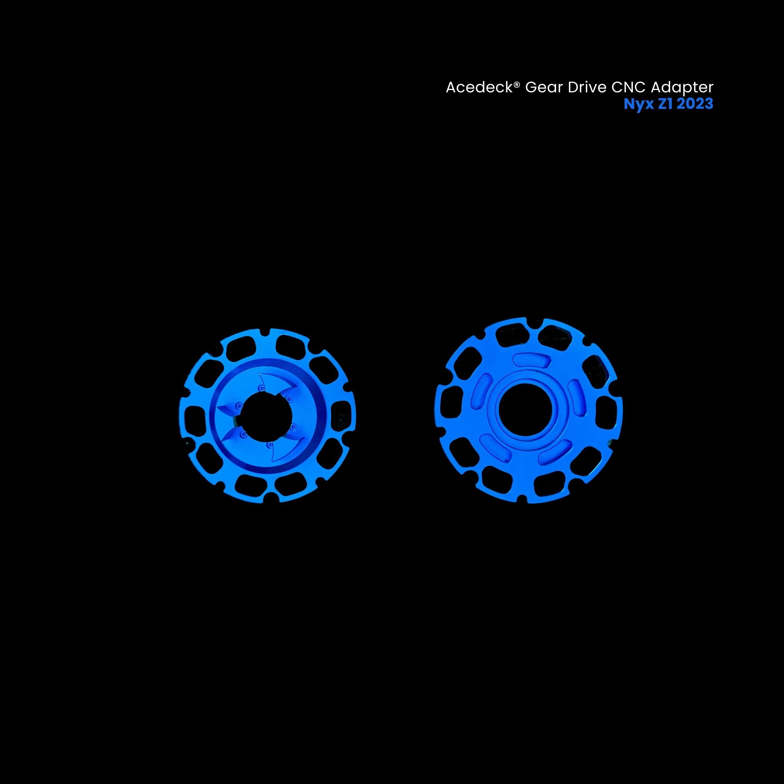 Acedeck® Gear Drive CNC Adapter - Nyx Z1, Nyx Z3, Ares X1, Nomad N1, Nomad N3