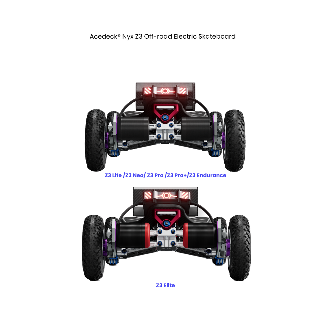 Acedeck® Nyx Z3 Off-road Electric Skateboard-Best for off-roading