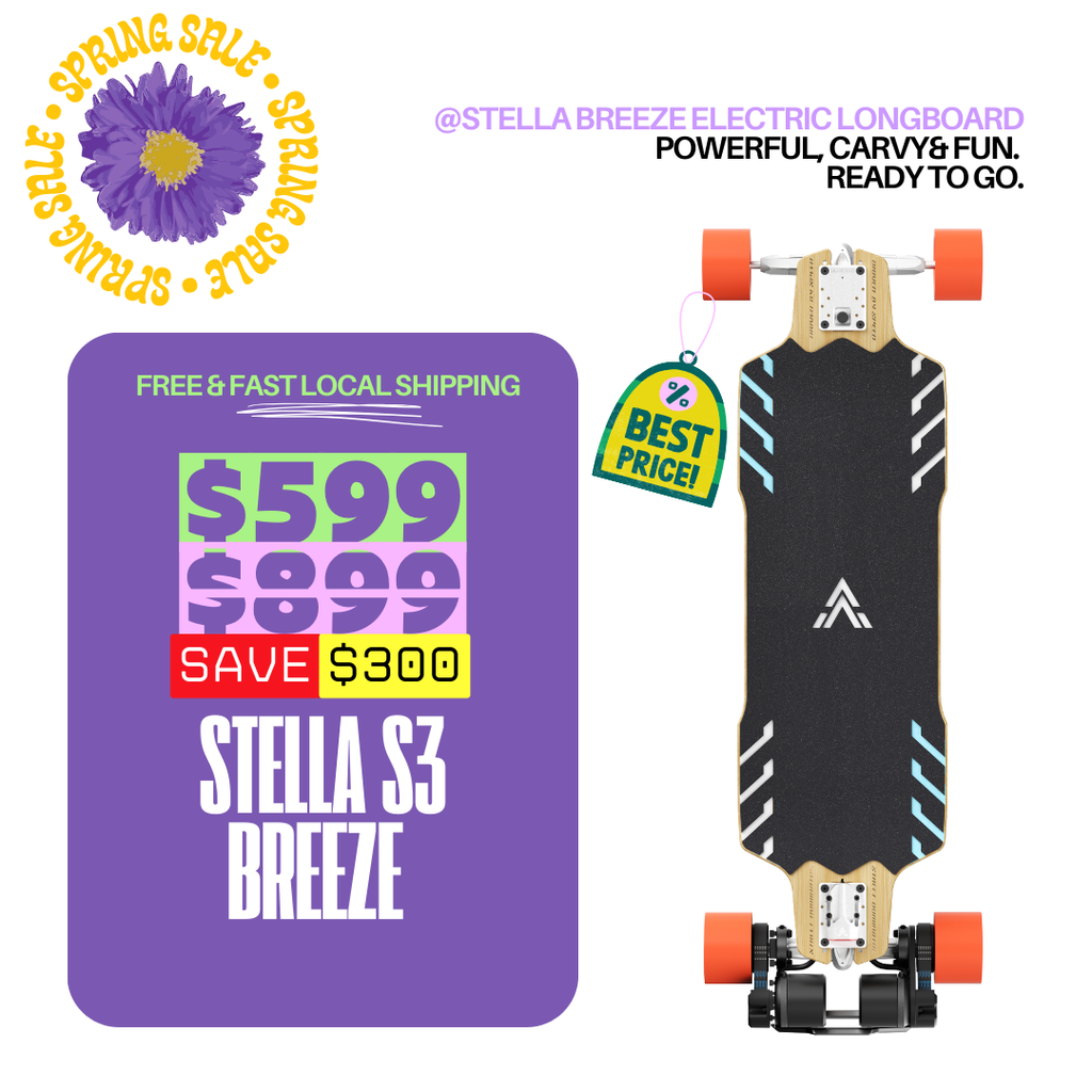 Acedeck® Stella S3 Breeze Electric Longboard