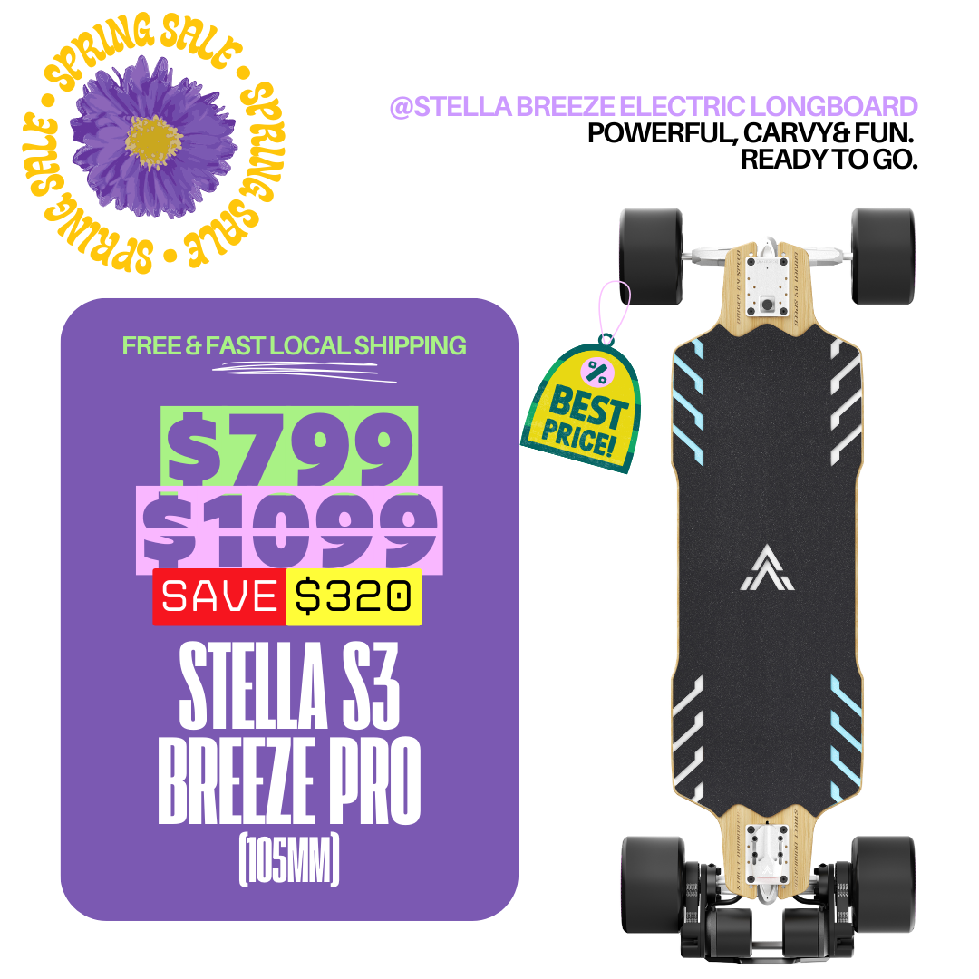 Acedeck® Stella S3 Breeze Electric Longboard
