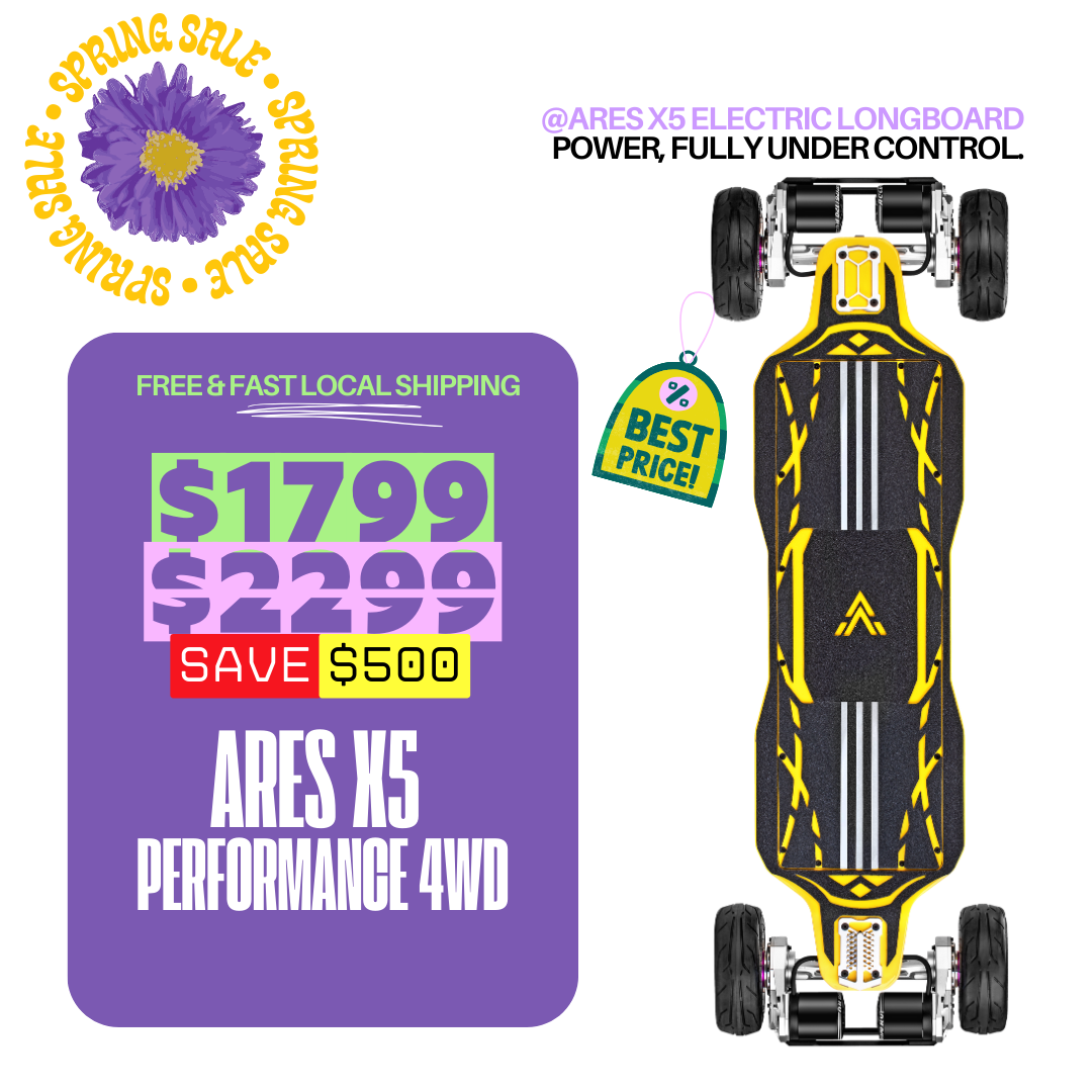 Acedeck® Ares X5 Electric Skateboard