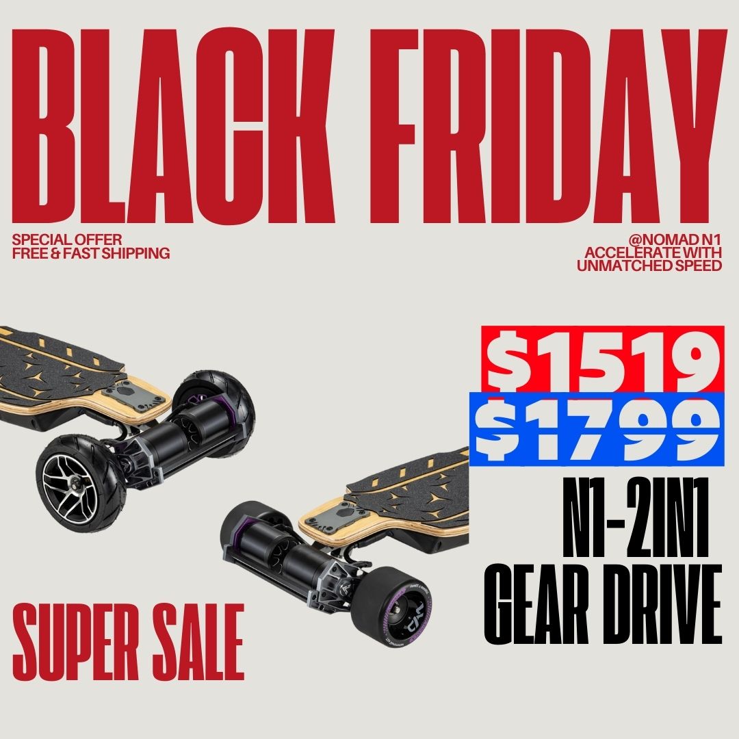 Acedeck® Nomad N1 Electric Skateboard-Clearance Sale