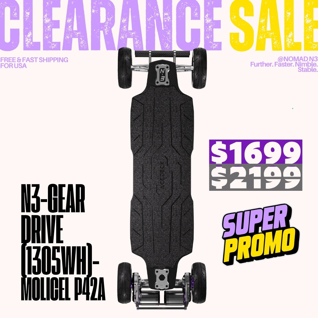 Acedeck® Nomad N3 Electric Skateboard【Clearance Sale】