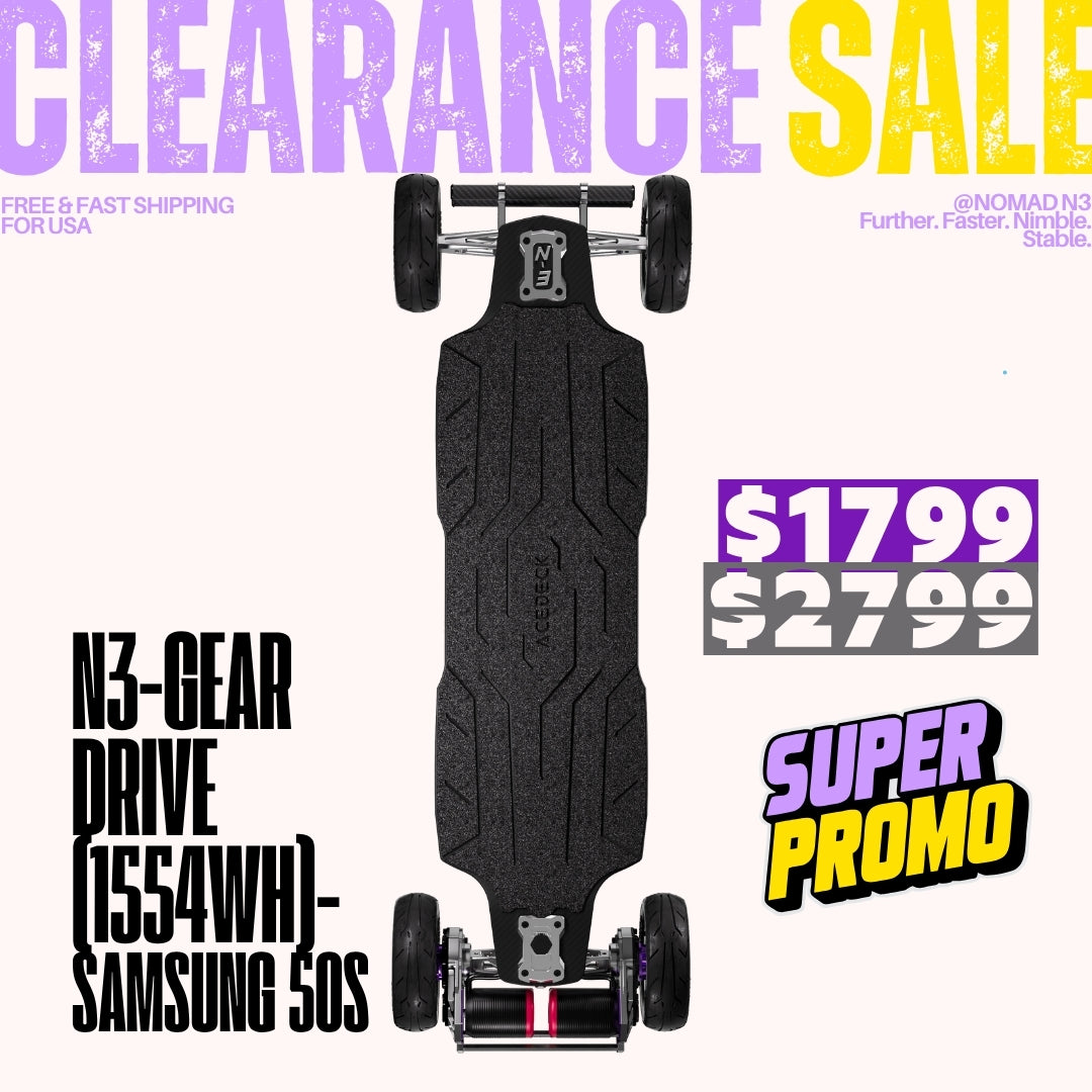 Acedeck® Nomad N3 Electric Skateboard【Clearance Sale】