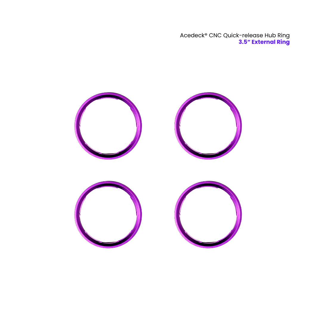 Acedeck® CNC Quick-release Hub Ring