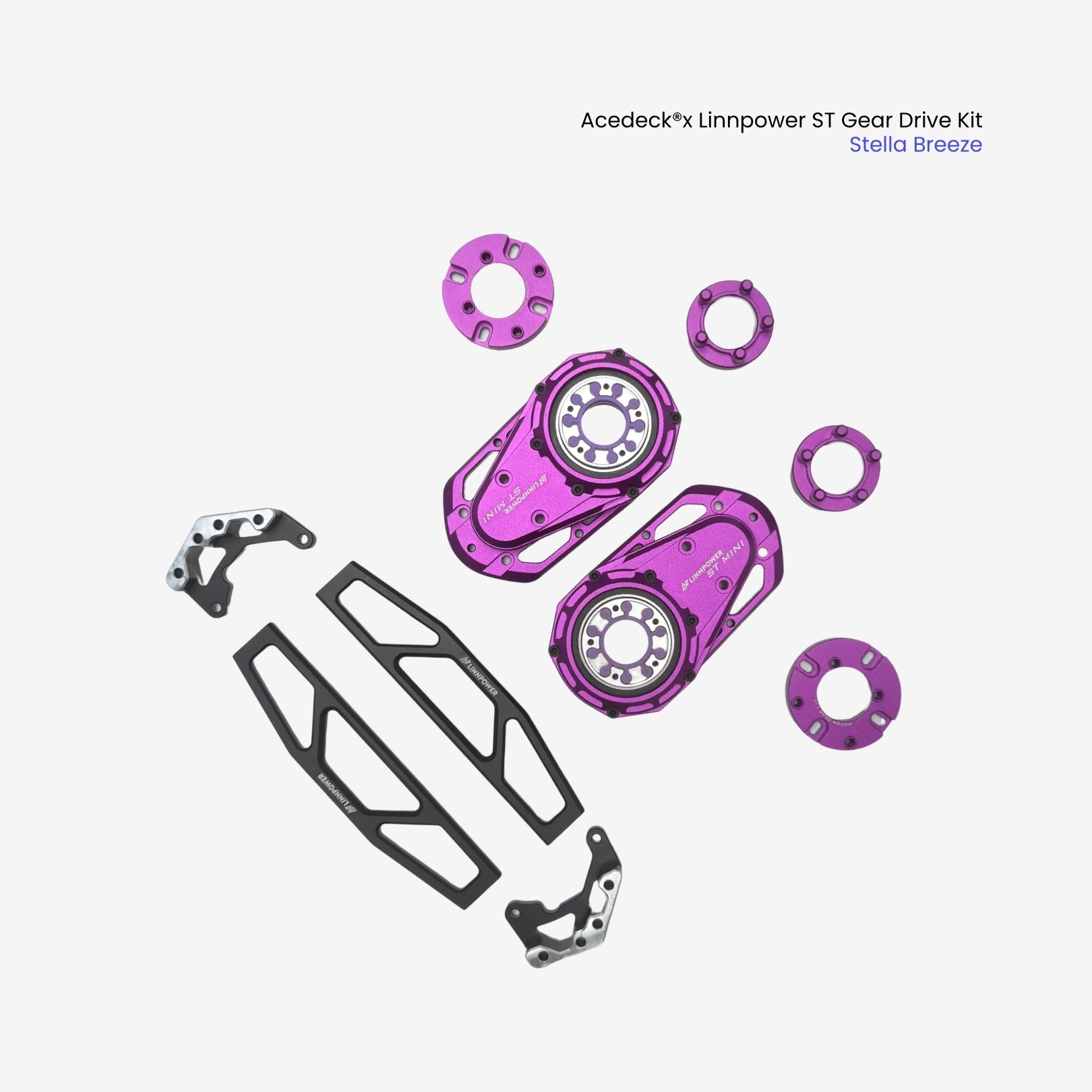 Acedeck®x Linnpower ST Gear Drive Kit - All Steel