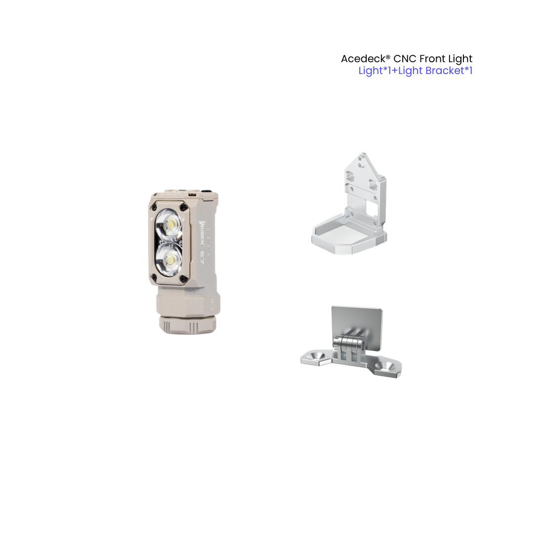 Acedeck® Premium Front Light (1800 lumens) Acedeck® Electric Skateboards