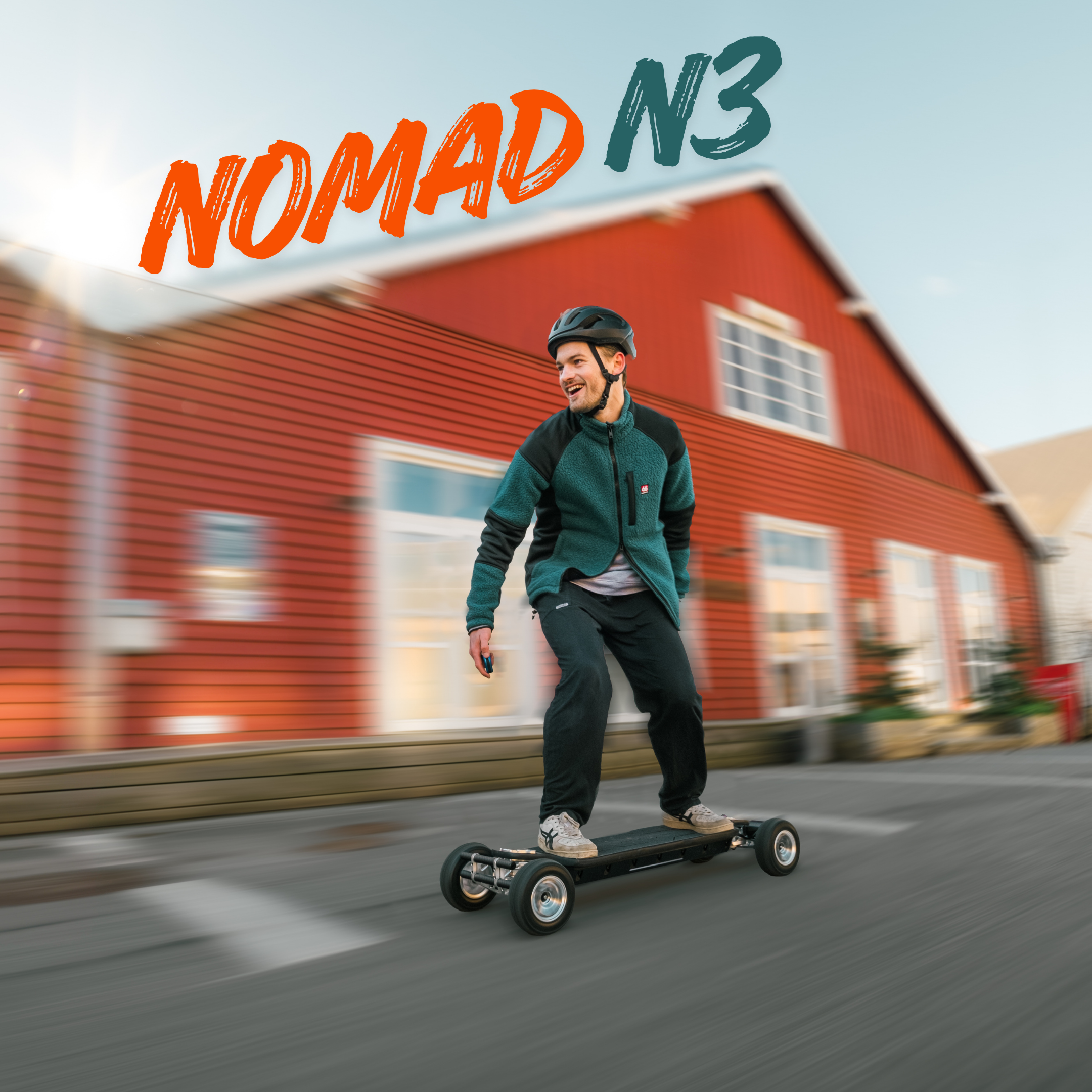 Acedeck® Nomad N3 Electric Skateboard-Best All-terrain Long Range Electric Skateboard Acedeck® Electric Skateboards