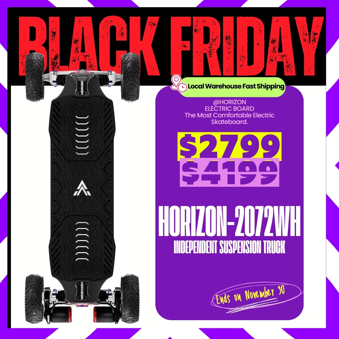 Acedeck® Horizon Electric Skateboard-Limited-Quantity Offer!