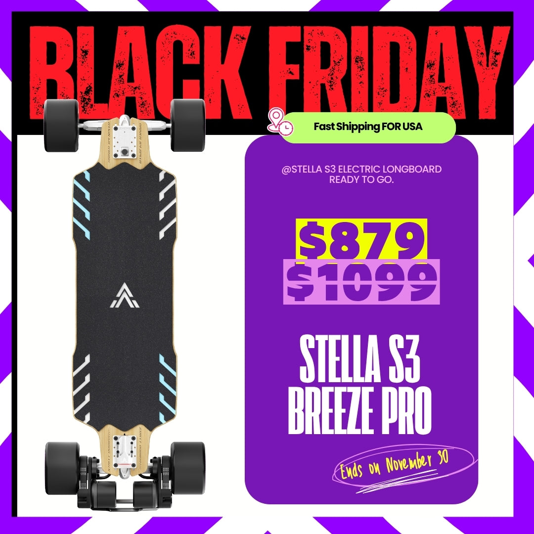 Acedeck® Stella S3 Breeze Electric Longboard
