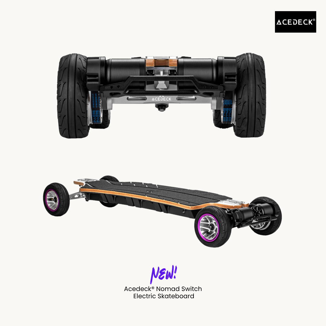 Acedeck® Nomad Switch Electric Skateboard