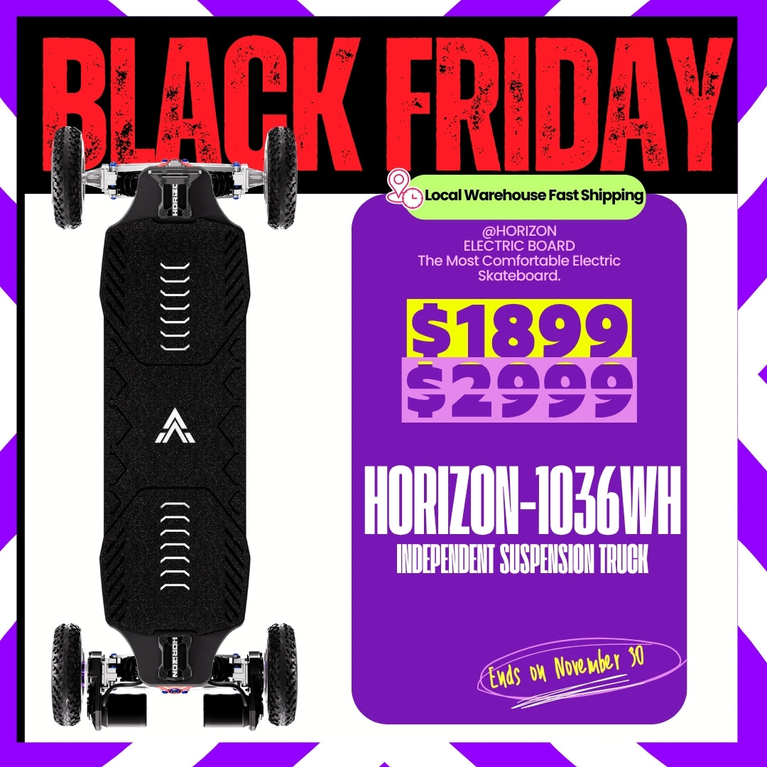 Acedeck® Horizon Electric Skateboard-Limited-Quantity Offer!