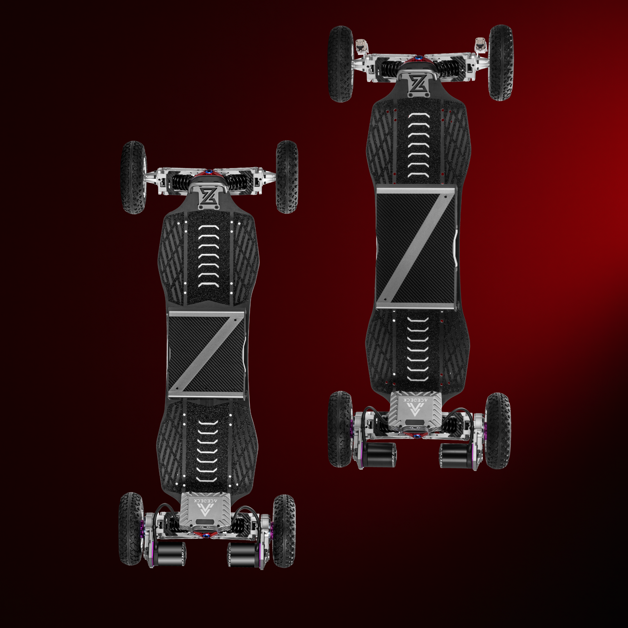 Acedeck® Nyx Z3 Off-road Electric Skateboard 3.0-Best off-road electric skateboard Acedeck® Electric Skateboards
