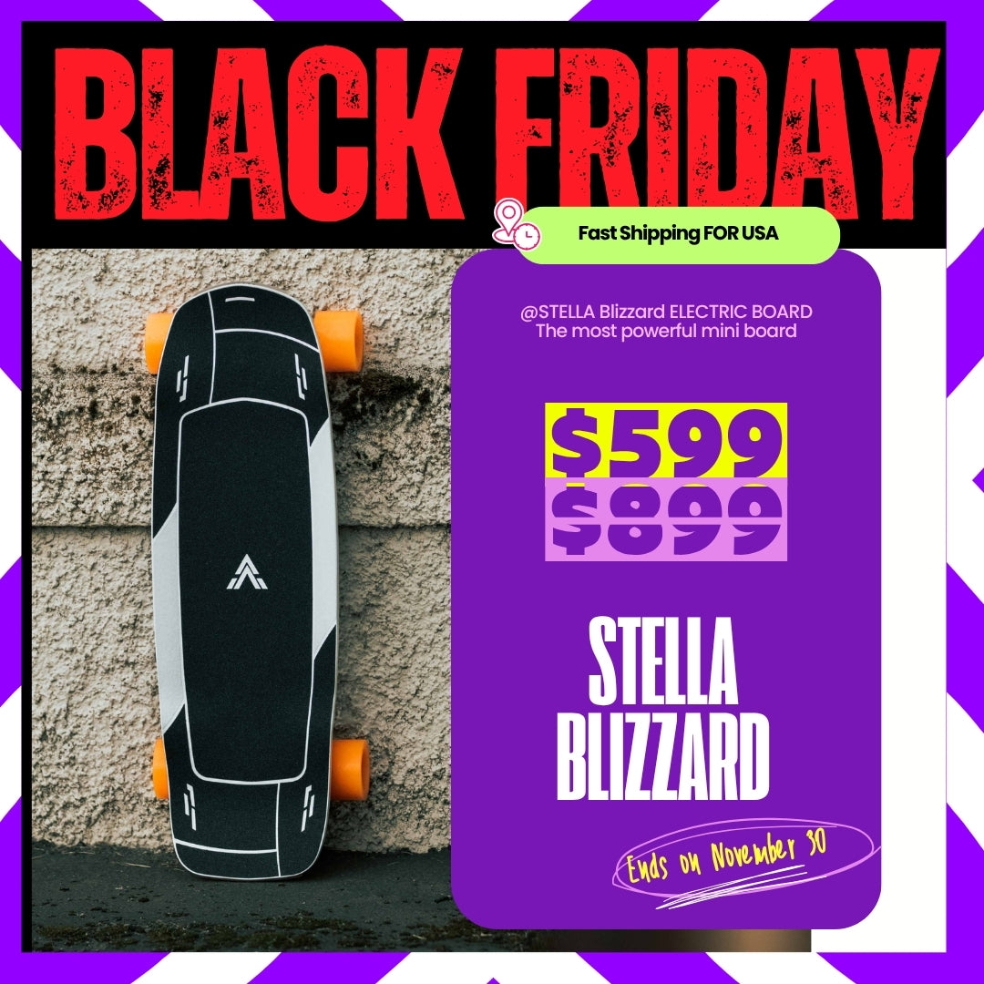 Acedeck® Stella Blizzard Electric Skateboard