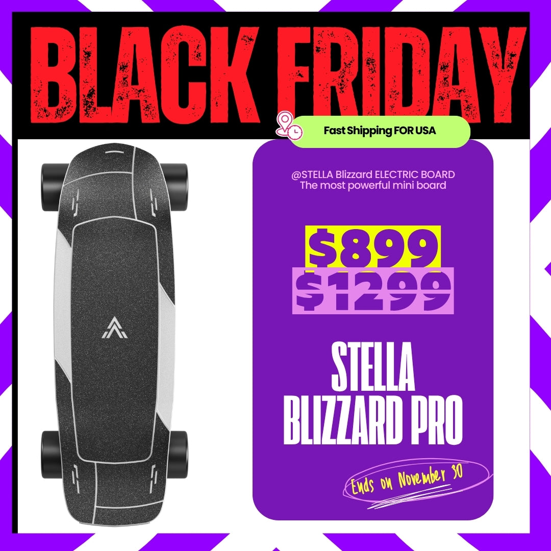 Acedeck® Stella Blizzard Electric Skateboard