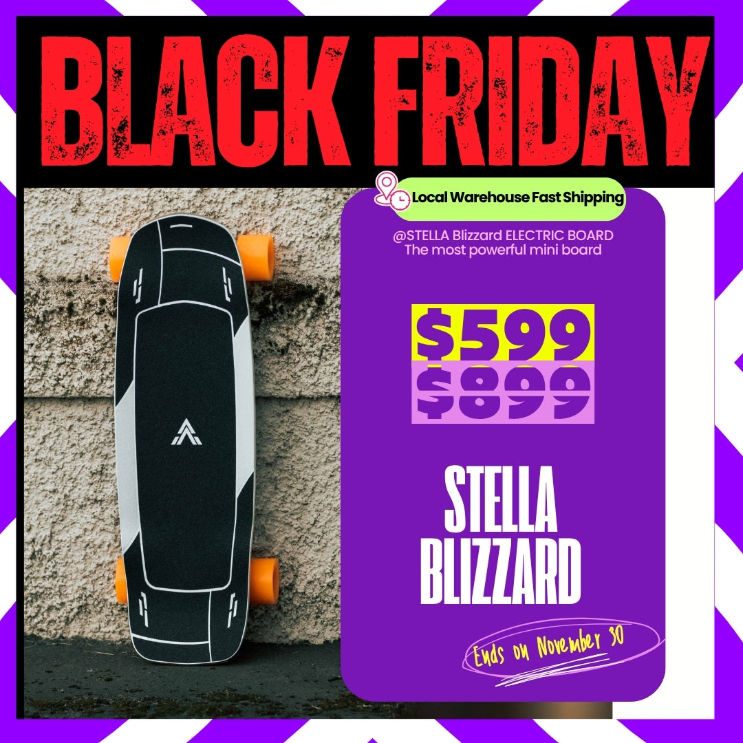 Acedeck® Stella Blizzard Electric Skateboard