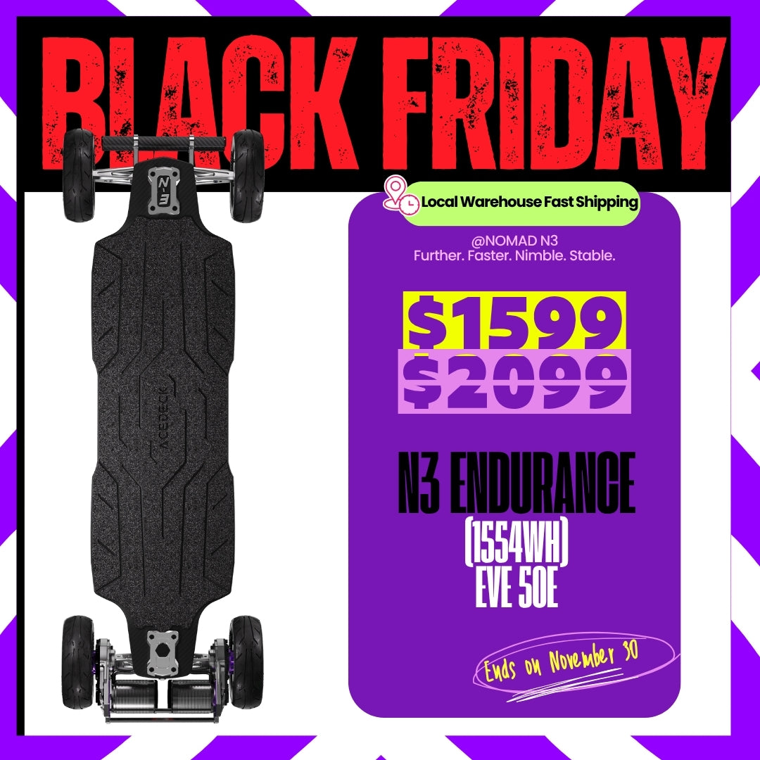 Acedeck® Nomad N3 Electric Skateboard