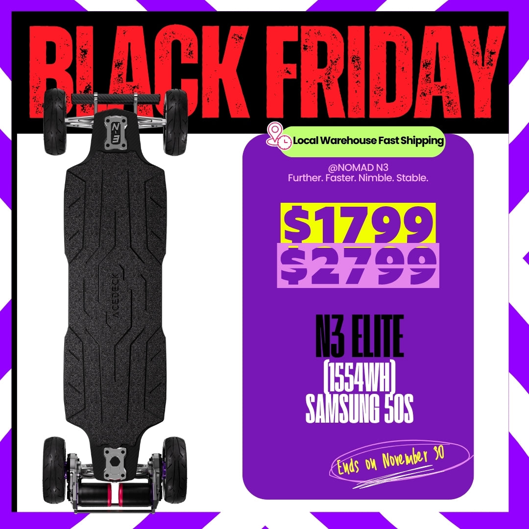Acedeck® Nomad N3 Electric Skateboard