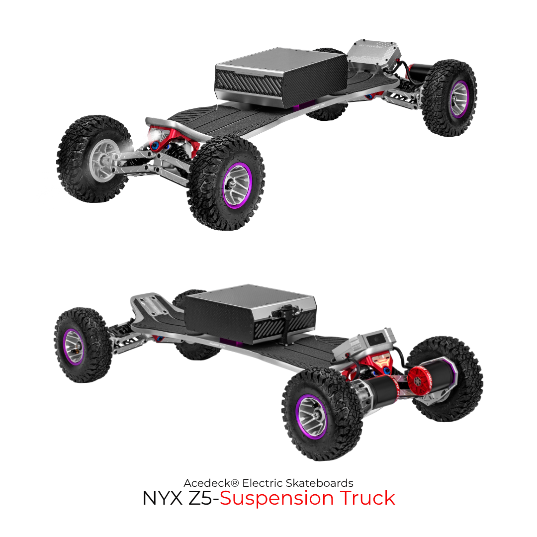 Acedeck® Nyx Z5 Off-road Electric Skateboard-THE TOTAL OFF-ROAD WEAPON
