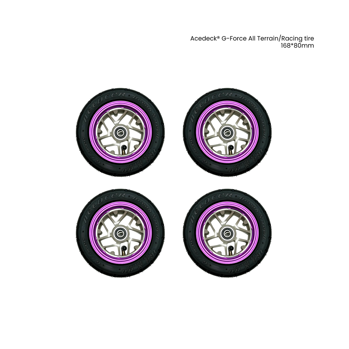 Acedeck® G-Force All Terrain/Racing Wheel tire(168*80mm) Acedeck® Electric Skateboards