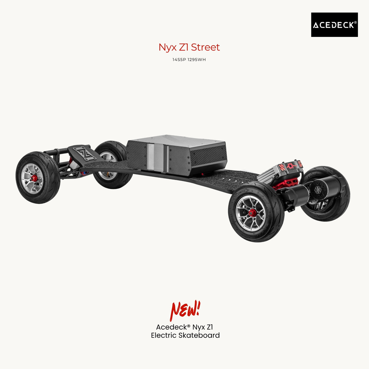 Acedeck® Nyx Z1 Electric Skateboard 3.0-Best Off Road Electric Skateboard Acedeck® Electric Skateboards
