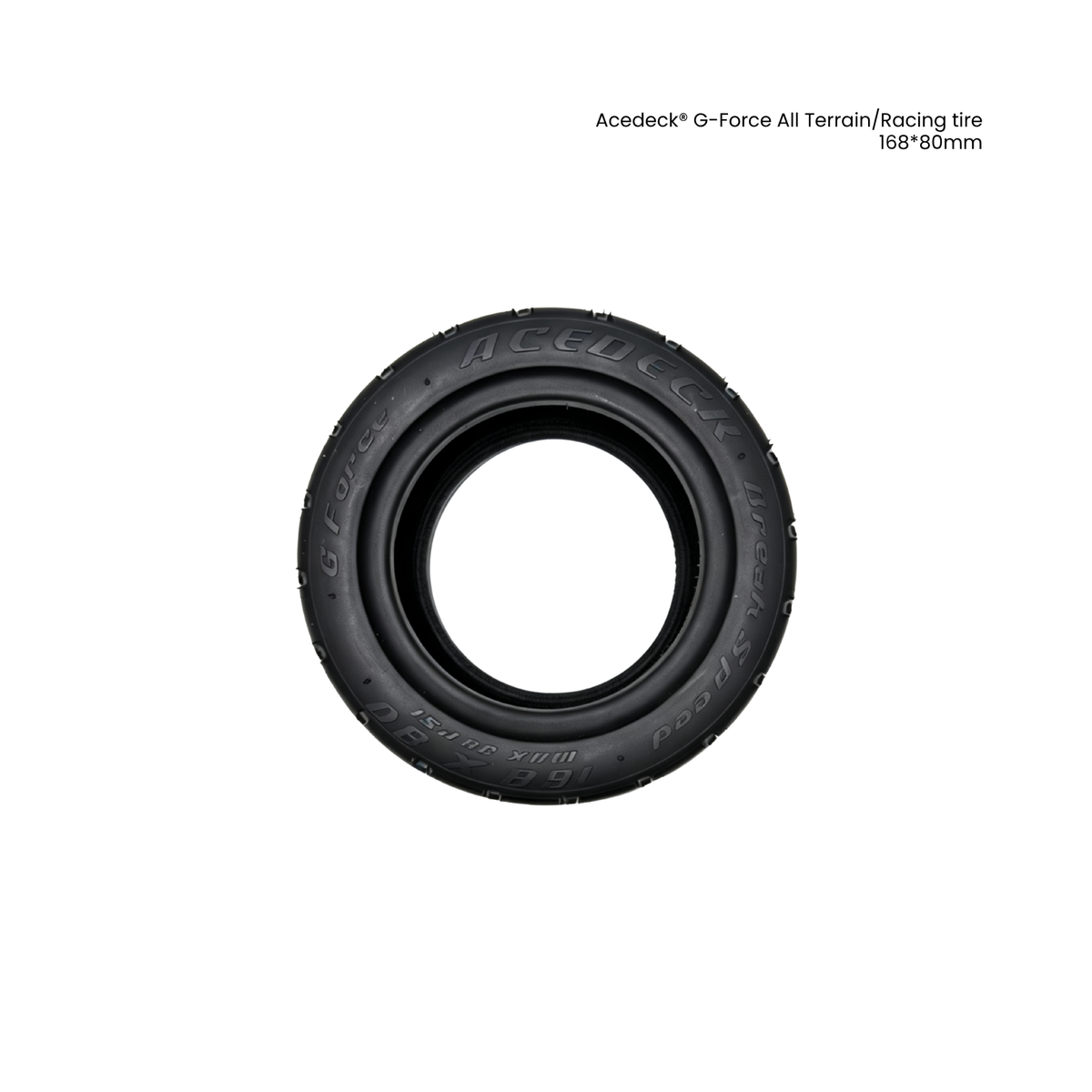 Acedeck® G-Force All Terrain/Racing Wheel tire(168*80mm) Acedeck® Electric Skateboards