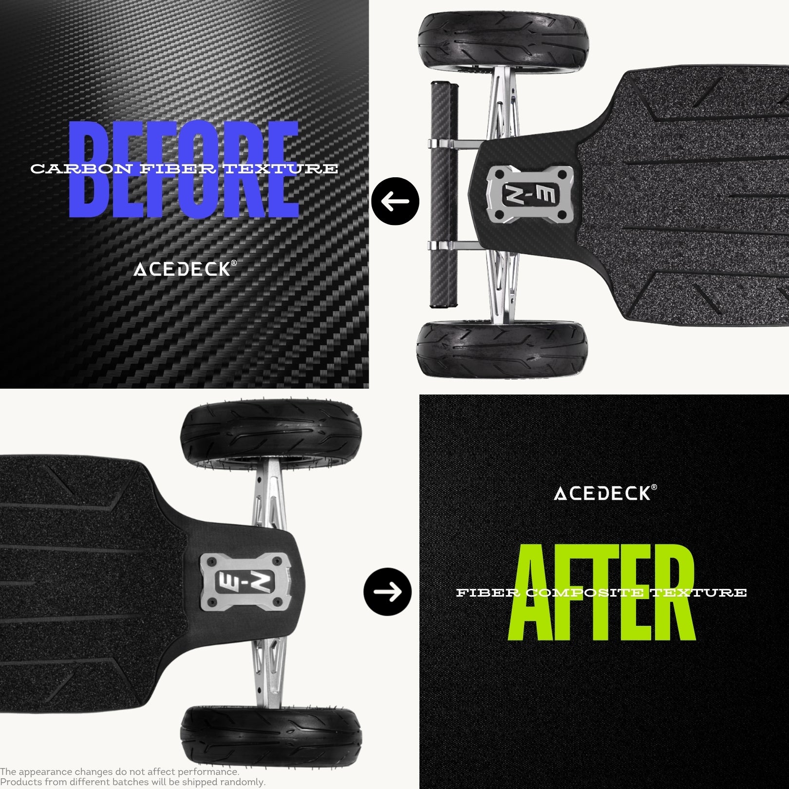 Acedeck® Nomad N3 Electric Skateboard-Best All-terrain Long Range Elec