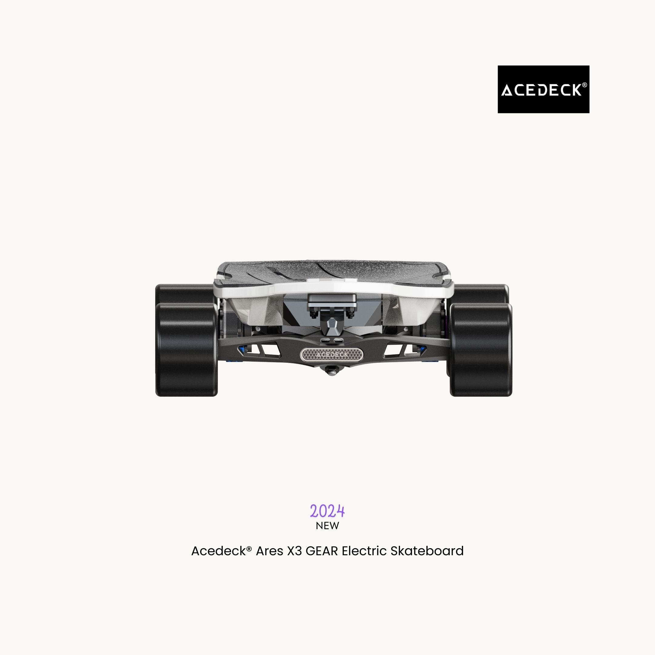 Acedeck® Ares X3 GEAR Electric Skateboard Acedeck® Ares X3 GEAR Electric Skateboard