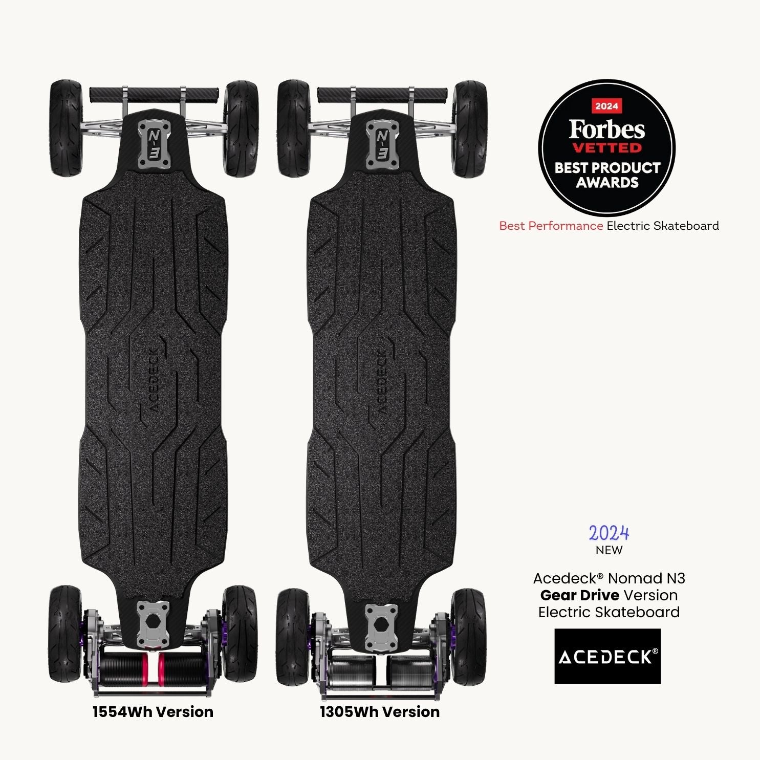 Acedeck® Nomad N3 Electric Skateboard