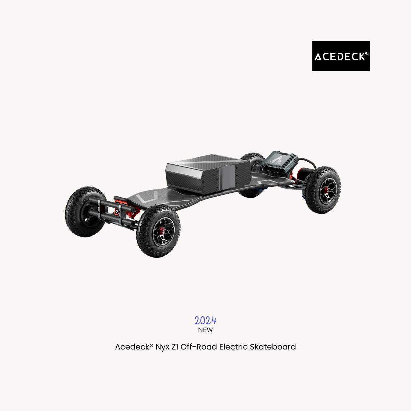 Acedeck® Nyx Z1 Off-road Electric Skateboard-Clearance Sale